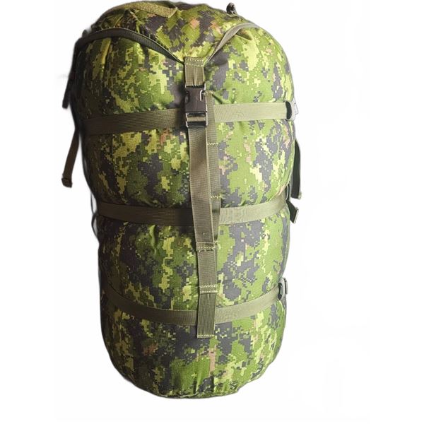 Canadian Forces Camo Sleeping Bag System with Digital Woodland Pattern