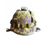 Image 1 : CGF Gallet Ballistic Helmet Medium With Camouflage Cover and Mount