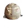 Image 1 : Military Ballistic Helmet With Camouflage Cover And Harness, Adjustable Straps