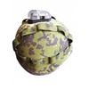 Image 3 : Military Ballistic Helmet With Camouflage Cover And Harness, Adjustable Straps