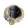 Image 4 : Military Ballistic Helmet With Camouflage Cover And Harness, Adjustable Straps