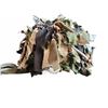 Image 1 : Canadian Soldier's Helmet C634 Medium With Camouflage Net and Fabric Strips