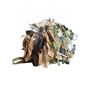 Image 3 : Canadian Soldier's Helmet C634 Medium With Camouflage Net and Fabric Strips