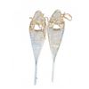Image 3 : Aluminum Frame Snowshoes Pair With Nylon Webbing and Adjustable Bindings