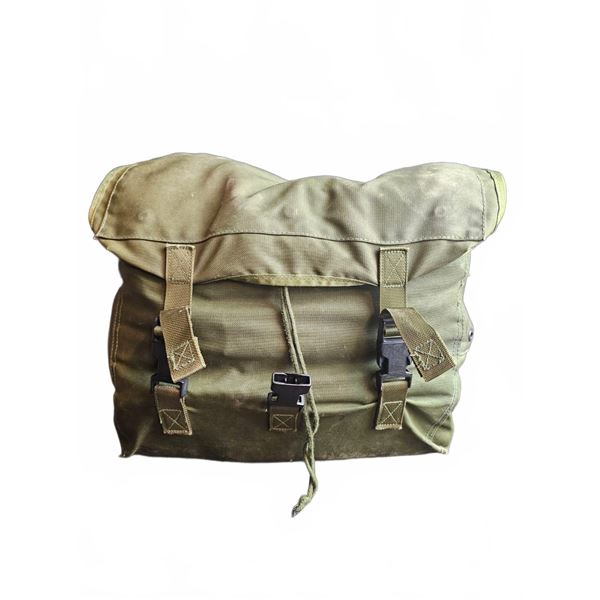 Military Style Green Rucksack with Canteens and MBC Filters