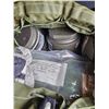 Image 3 : Military Style Green Rucksack with Canteens and MBC Filters