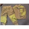 Image 3 : Canadian Military Surplus Polartec Fleece Pants Olive Green with Reinforced Knees