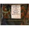 Image 2 : German Flecktarn Camouflage Field Shirt by GE Spekon Size 17-5, 65% Cotton 35% Polyester