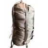Image 1 : Black Compression Sack with Yellow Sleeping Bag Inside
