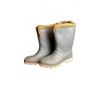 Image 1 : Kamik Green Rubber Waterproof Boots With Drawstring Top, Size 10