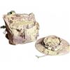 Image 1 : Canadian Military Gas Mask Kit With Boonie Hat, Desert CADPAT, Filters, Bag, Size 7 1/4