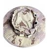 Image 2 : Canadian Military Gas Mask Kit With Boonie Hat, Desert CADPAT, Filters, Bag, Size 7 1/4