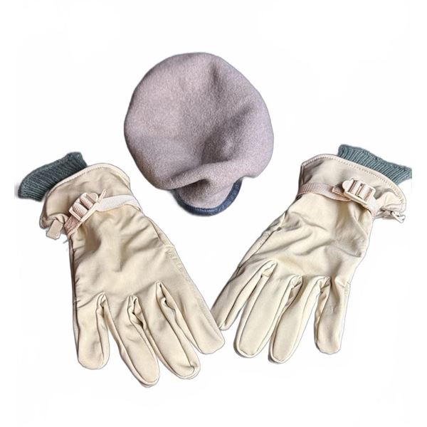 Pahey London Gloves and Beret Made For B.C. Snaith & Son Ltd
