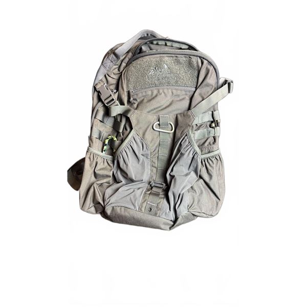 Eberlestock Grey Tactical Backpack with Multiple Straps and Storage Pockets