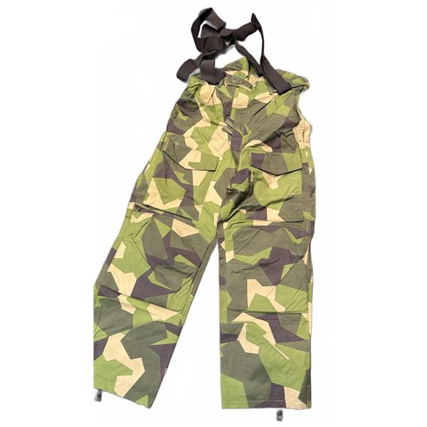 Swedish M90 Camouflage Military Overtrousers Size 180/85