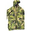 Image 2 : Swedish M90 Camouflage Military Field Jacket, Large, Hooded, Multiple Pockets