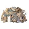 Image 1 : Three-Piece Camo Ghillie Suit Set with Pants, Jacket, and Hood