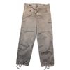 Image 1 : Swedish Army M90 Grey Combat Cargo Pants with Drawstring Waist and Ankles