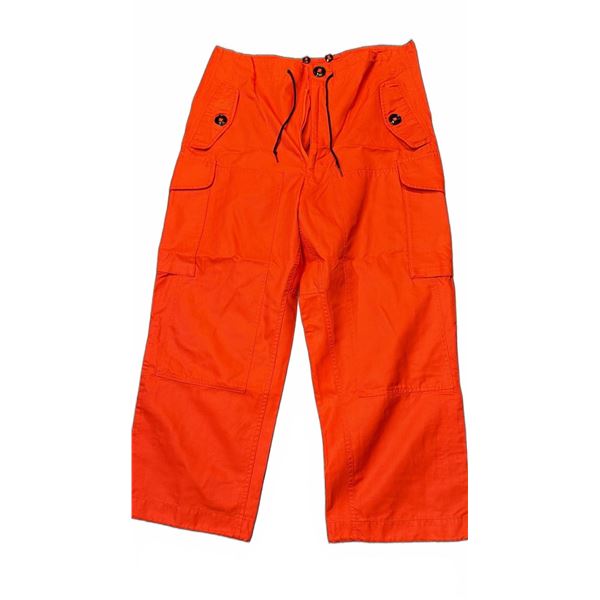 Sportive MFG. Inc. Orange Cargo Pants Size 7040 NSN 8415-21-870-5313