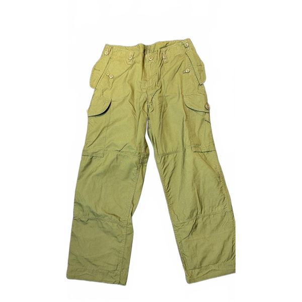 German Army Olive Cargo Pants Size Large 7036 Cotton Blend