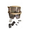 Image 2 : 2 Tactical Ballistic Goggles with Adjustment Hardware Buckles and Screws