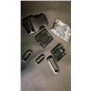Image 3 : 2 Tactical Ballistic Goggles with Adjustment Hardware Buckles and Screws