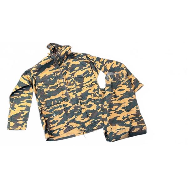 Russian Flora Pattern Camouflage Uniform Set, Size 108-88, Jacket and Trousers