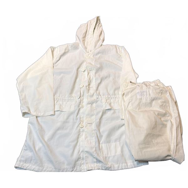 Canadian Forces White Camouflage Trousers and Parka Set Size Large Regular