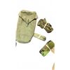 Image 2 : Military Surplus Tactical Set with Knee Pads, Utility Pouch, Straps and Mesh Netting