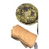 Image 2 : Canadian Military Camo Helmets, Boonie Hat, Belts, Paracord, Buckles, and Accessories Lot