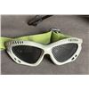 Image 2 : Cobra Slingshot with Protective Mesh Goggles and Adjustable Green Strap