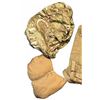 Image 3 : Military Gear Lot: Camouflage Helmet Covers, Tactical Backpack, Brown Scarf/Snood Set