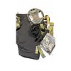 Image 1 : TACGEAR Helmet Cover, Face Protector, Tactical Belts, and Pouches Lot