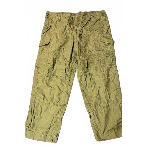 Canadian Military Olive Green Combat Cargo Pants, Dated 05/1998, Size 7344