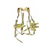 Image 1 : Military Olive Drab Tactical Web Gear Harness with Pouches and Adjustable Straps