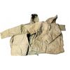 Image 1 : Two Olive Green Military-Style Hooded Parkas with Matching Pants