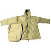 Image 2 : Two Olive Green Military-Style Hooded Parkas with Matching Pants
