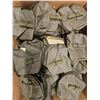 Image 1 : 40 Military Canvas Pouches for Charger Radiac Detector with Straps and Buckles