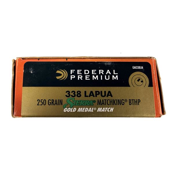 338 Lapua Mixed LOT x 18 Rounds