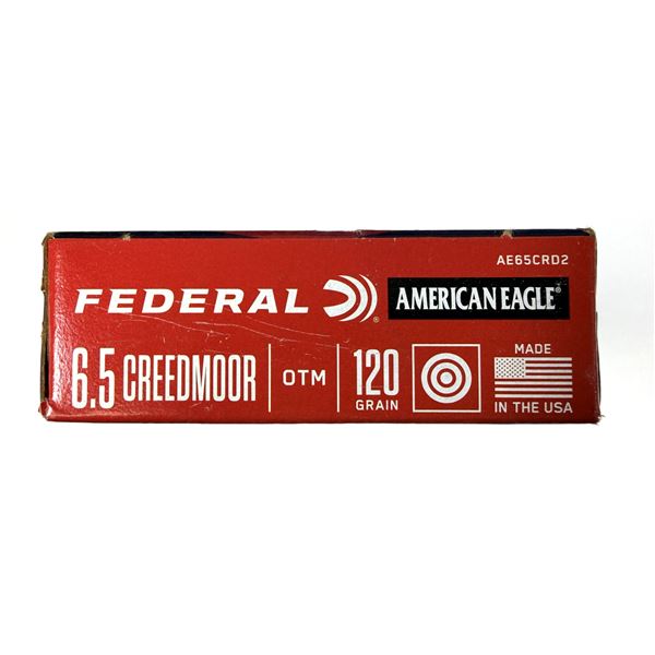 6.5 Creedmoor Federal - 120 Grain NIB