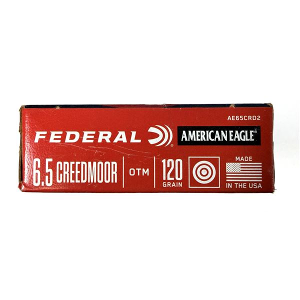 6.5 Creedmoor Federal - 120 Grain NIB