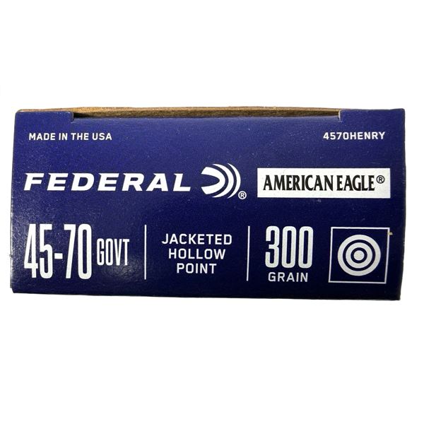 45-70 GOVT Federal JHP - 300 Grain NIB