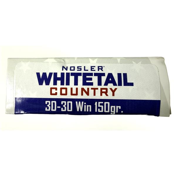 30-30 WIN Noslerl Whitetail - 150 Grain NIB
