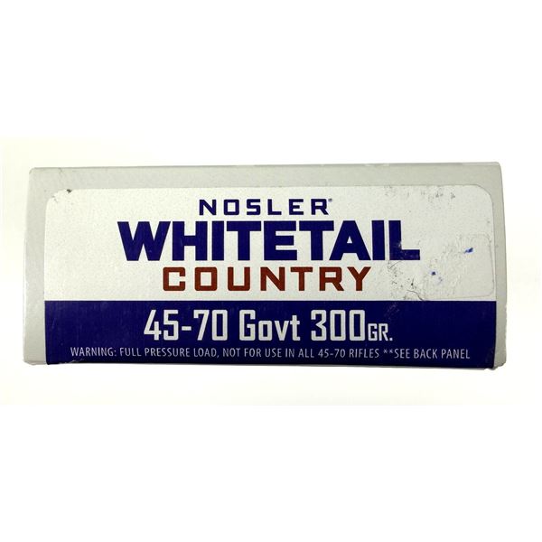 45-70 GOVT Nosler - 300 Grain NIB