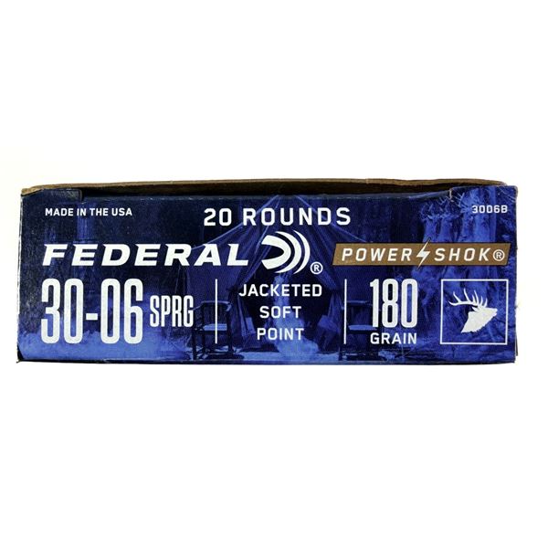 30-06 SPRG Federal - 180 Grain NIB