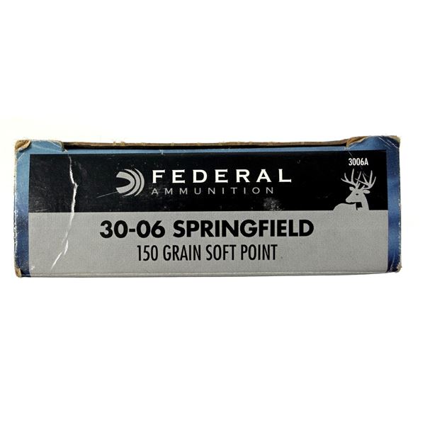 30-06 SPRG Federal - 150 Grain SP NIB