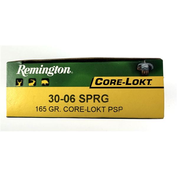 30-06 SPRG Remington - 165 Grain NIB