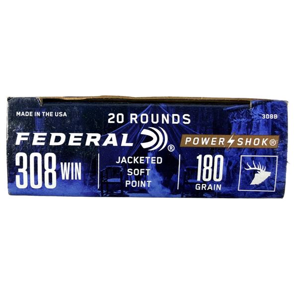 308 WIN Federal JSP - 180 Grain NIB