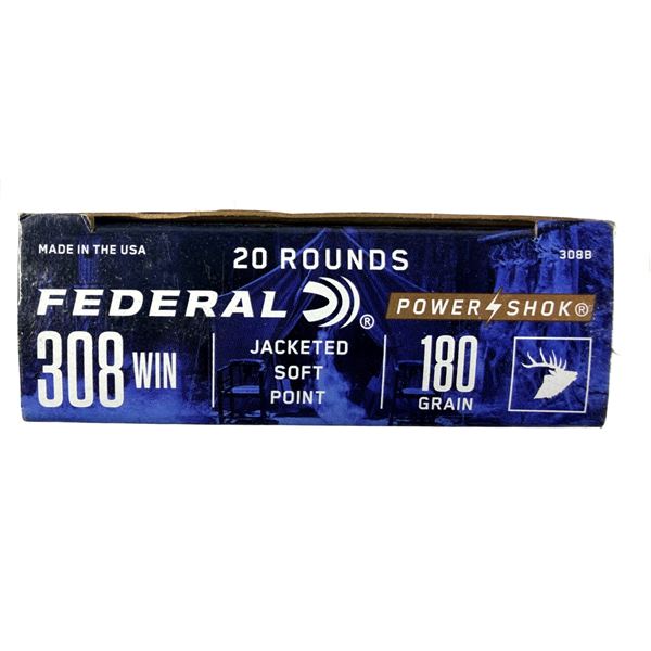 308 WIN Federal JSP - 180 Grain NIB