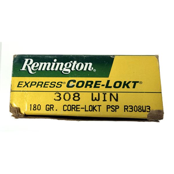 308 WIN Remington - 180 Grain NEW